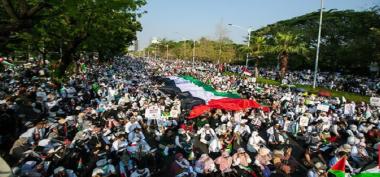 Ribuan Orang Berkumpul dalam Aksi Bela Palestina: Panggilan Untuk Keadilan Rakyat Palestina 
